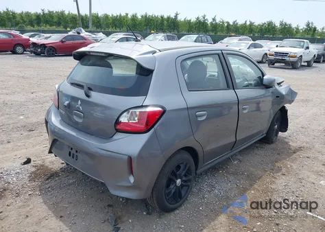 2021 Mitsubishi Mirage Carbonite Edition/Es/Le z USA, uszkodzony, nr VIN ML32AUHJ9MH002284